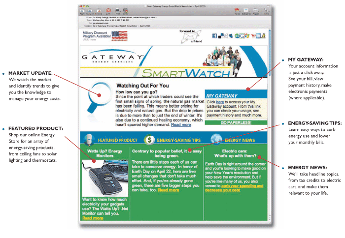 Subscribe to Gateway Energy SmartWatch to stay up to date on the energy industry